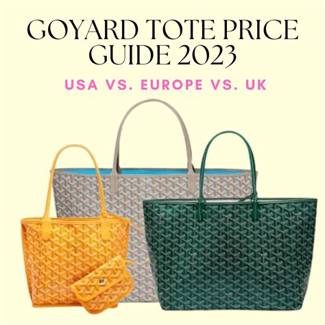 goyard bad price|goyard bag price 2021.